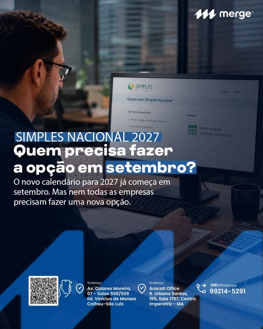 Conteúdo da Merge sobre Simples Nacional
